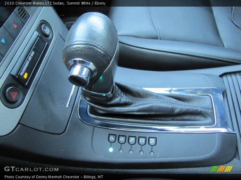 Summit White / Ebony 2010 Chevrolet Malibu LTZ Sedan