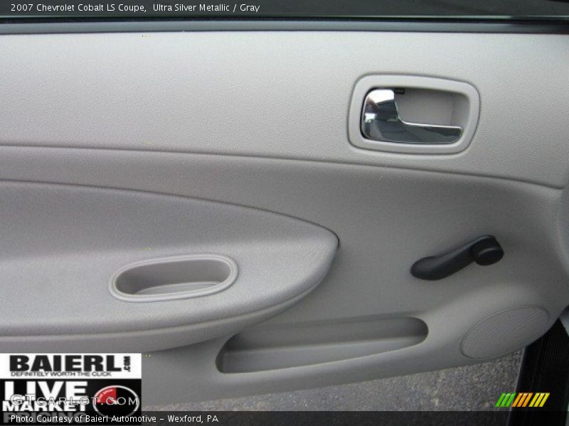 Ultra Silver Metallic / Gray 2007 Chevrolet Cobalt LS Coupe