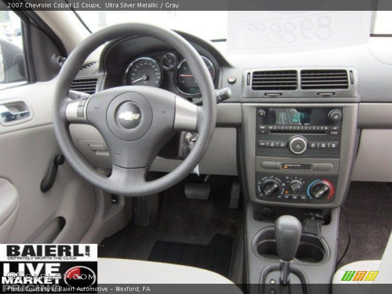 Ultra Silver Metallic / Gray 2007 Chevrolet Cobalt LS Coupe