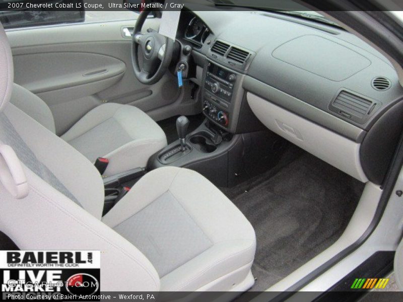 Ultra Silver Metallic / Gray 2007 Chevrolet Cobalt LS Coupe
