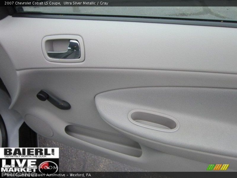 Ultra Silver Metallic / Gray 2007 Chevrolet Cobalt LS Coupe