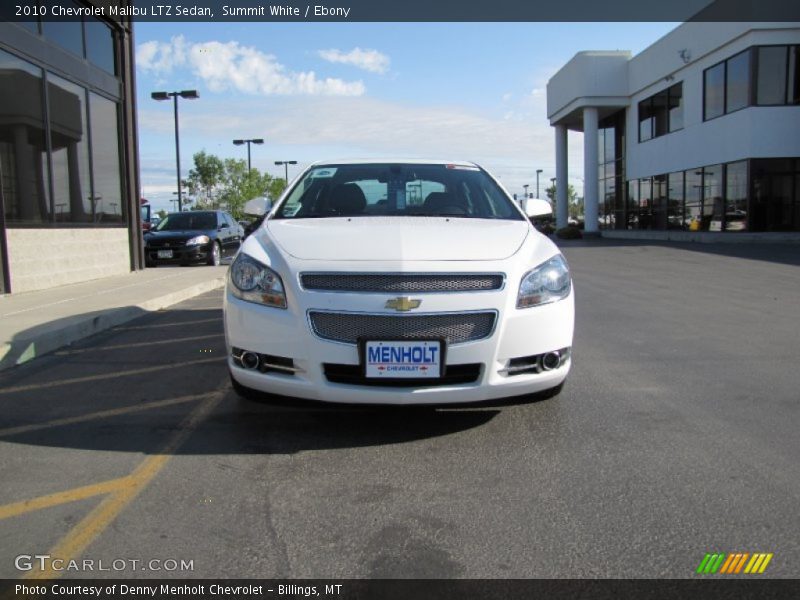 Summit White / Ebony 2010 Chevrolet Malibu LTZ Sedan