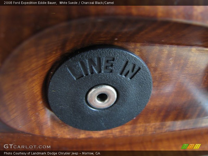 White Suede / Charcoal Black/Camel 2008 Ford Expedition Eddie Bauer