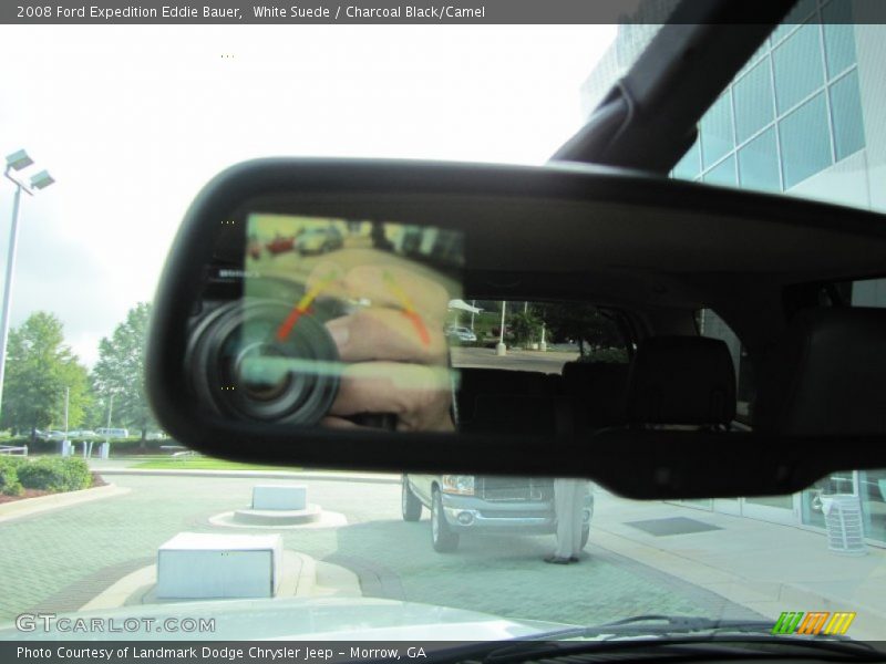 White Suede / Charcoal Black/Camel 2008 Ford Expedition Eddie Bauer
