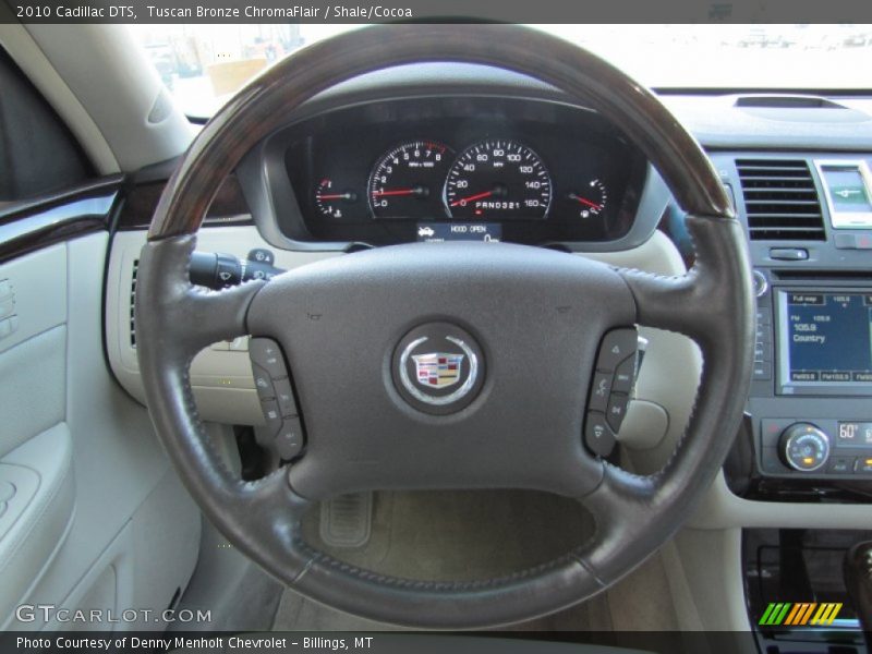 Tuscan Bronze ChromaFlair / Shale/Cocoa 2010 Cadillac DTS
