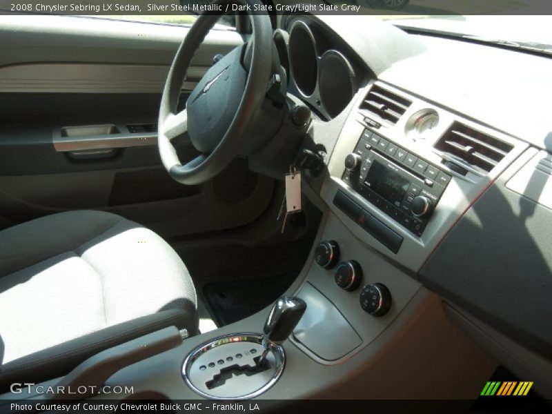 Silver Steel Metallic / Dark Slate Gray/Light Slate Gray 2008 Chrysler Sebring LX Sedan
