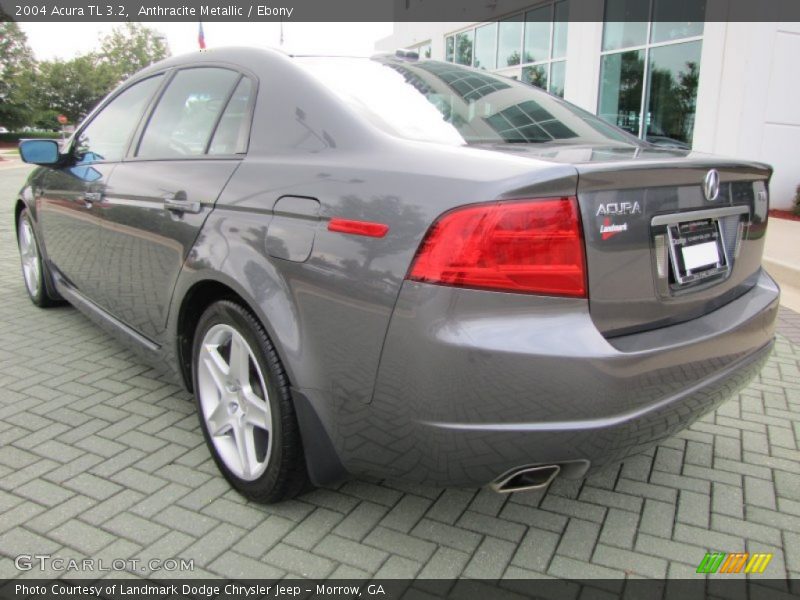 Anthracite Metallic / Ebony 2004 Acura TL 3.2