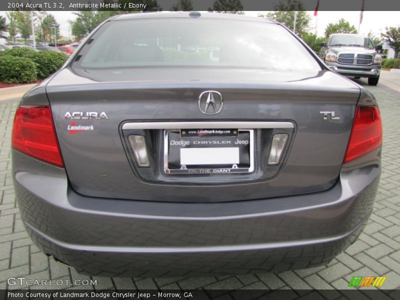 Anthracite Metallic / Ebony 2004 Acura TL 3.2