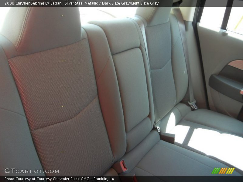 Silver Steel Metallic / Dark Slate Gray/Light Slate Gray 2008 Chrysler Sebring LX Sedan