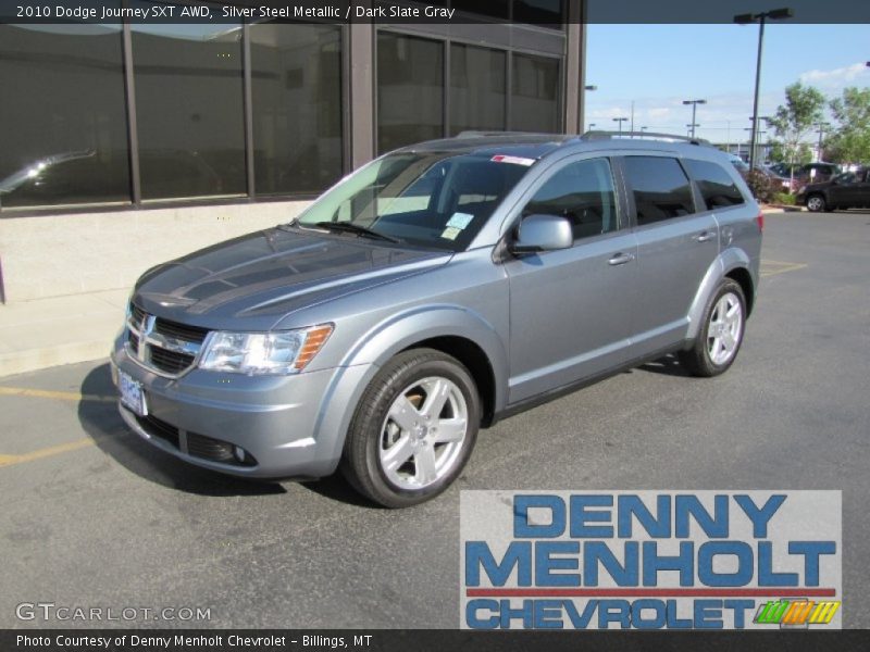 Silver Steel Metallic / Dark Slate Gray 2010 Dodge Journey SXT AWD