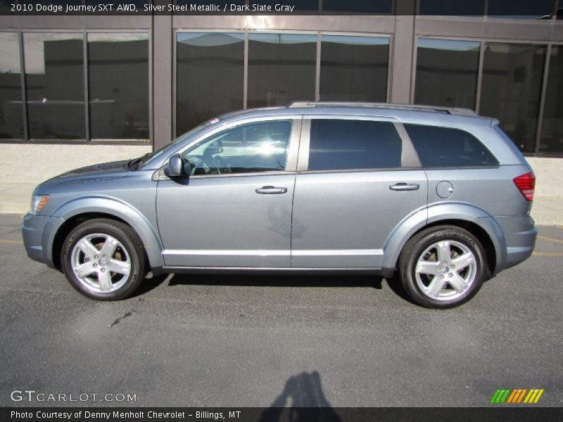 Silver Steel Metallic / Dark Slate Gray 2010 Dodge Journey SXT AWD