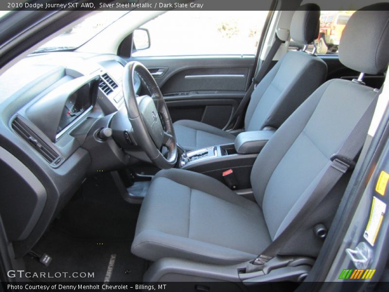 Silver Steel Metallic / Dark Slate Gray 2010 Dodge Journey SXT AWD