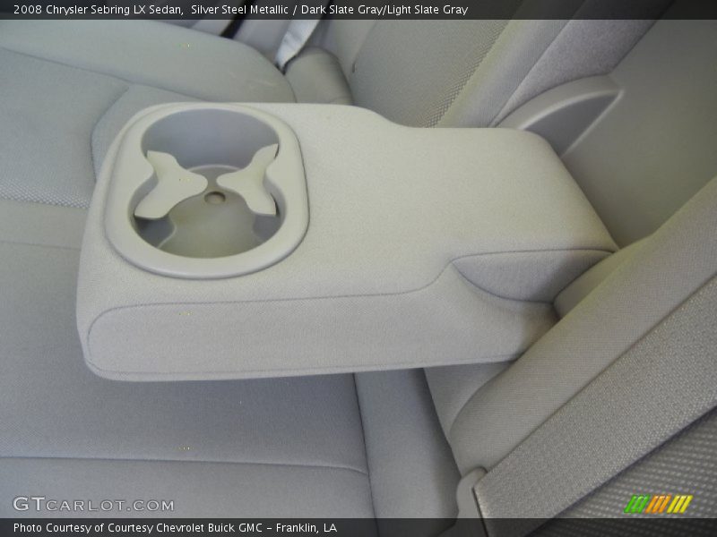 Silver Steel Metallic / Dark Slate Gray/Light Slate Gray 2008 Chrysler Sebring LX Sedan