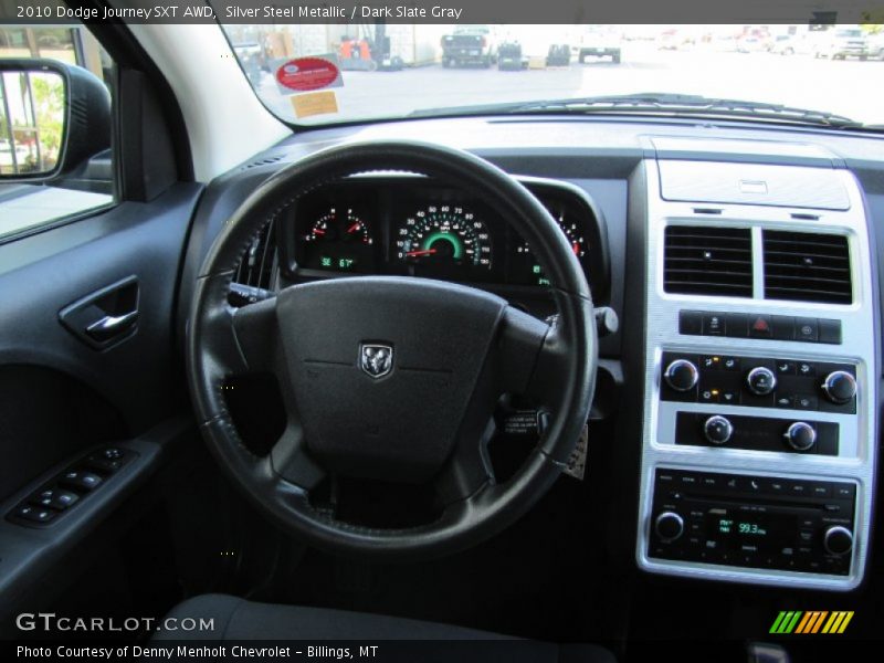 Silver Steel Metallic / Dark Slate Gray 2010 Dodge Journey SXT AWD