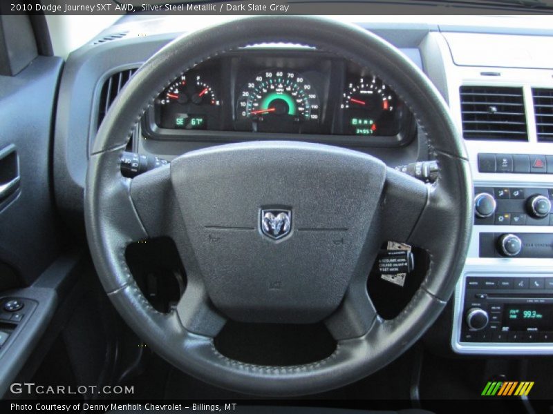 Silver Steel Metallic / Dark Slate Gray 2010 Dodge Journey SXT AWD