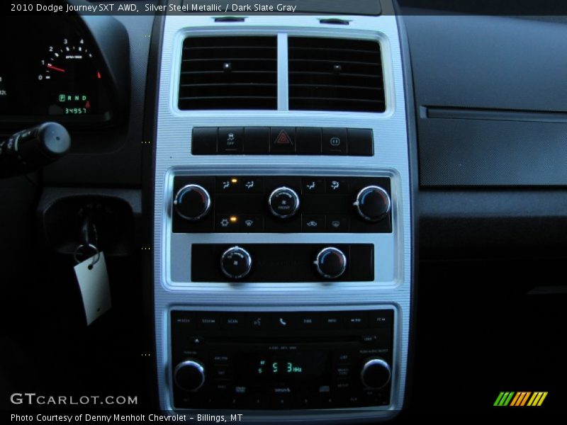 Silver Steel Metallic / Dark Slate Gray 2010 Dodge Journey SXT AWD