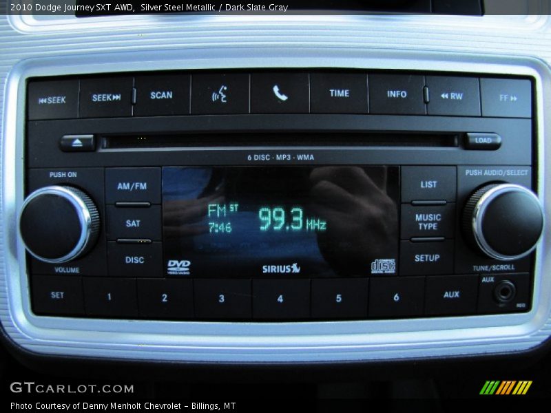 Silver Steel Metallic / Dark Slate Gray 2010 Dodge Journey SXT AWD