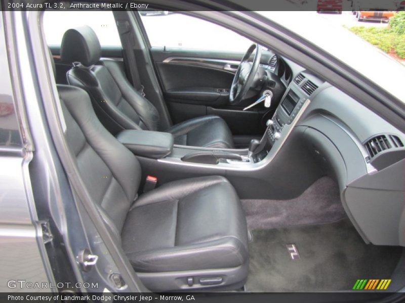 Anthracite Metallic / Ebony 2004 Acura TL 3.2