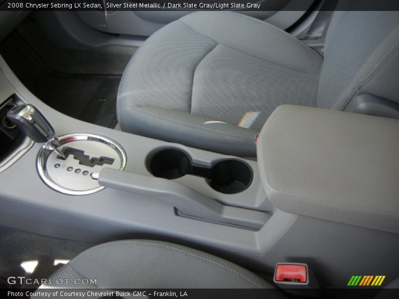 Silver Steel Metallic / Dark Slate Gray/Light Slate Gray 2008 Chrysler Sebring LX Sedan