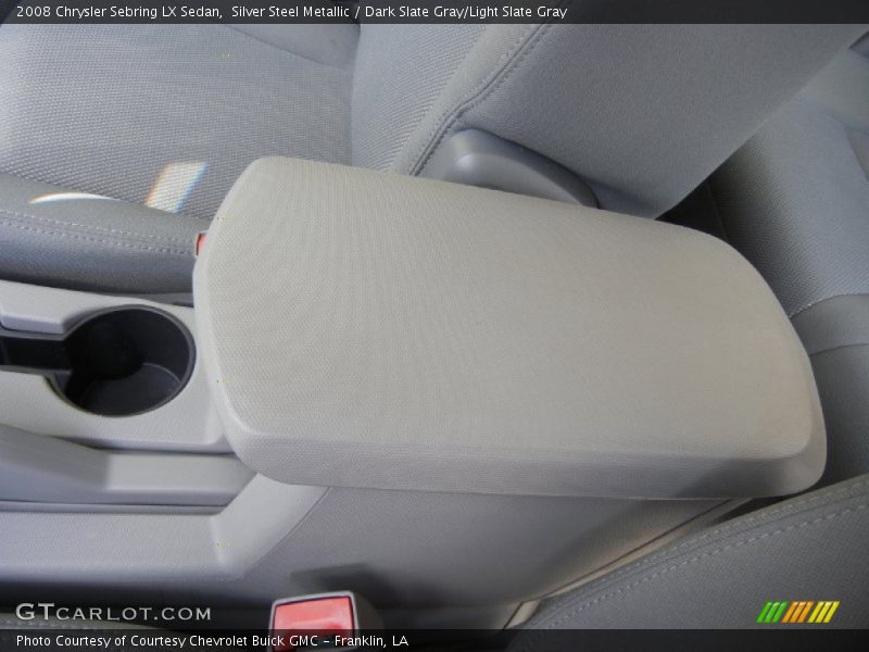 Silver Steel Metallic / Dark Slate Gray/Light Slate Gray 2008 Chrysler Sebring LX Sedan