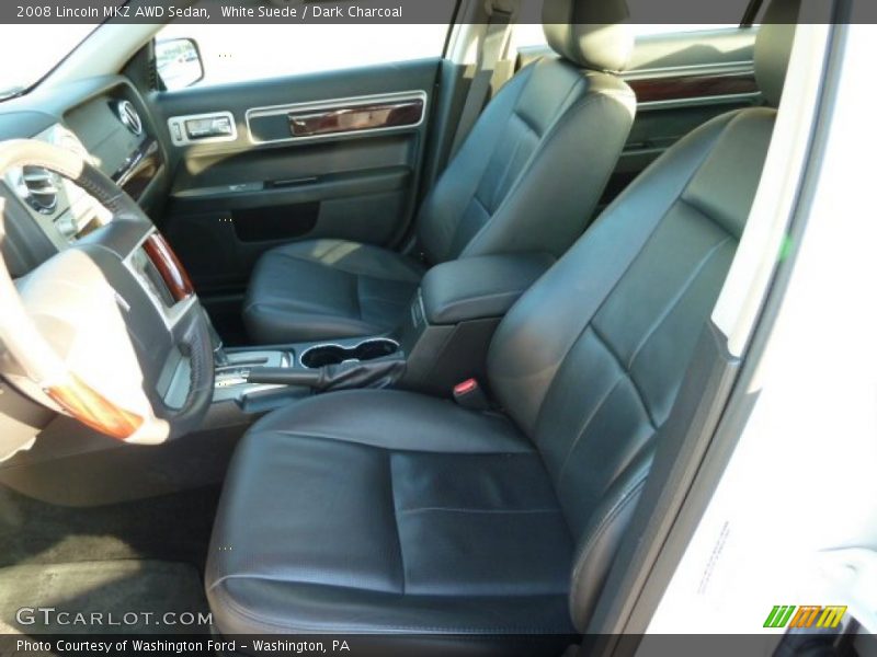 White Suede / Dark Charcoal 2008 Lincoln MKZ AWD Sedan
