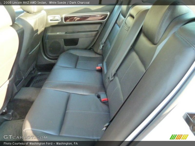 White Suede / Dark Charcoal 2008 Lincoln MKZ AWD Sedan