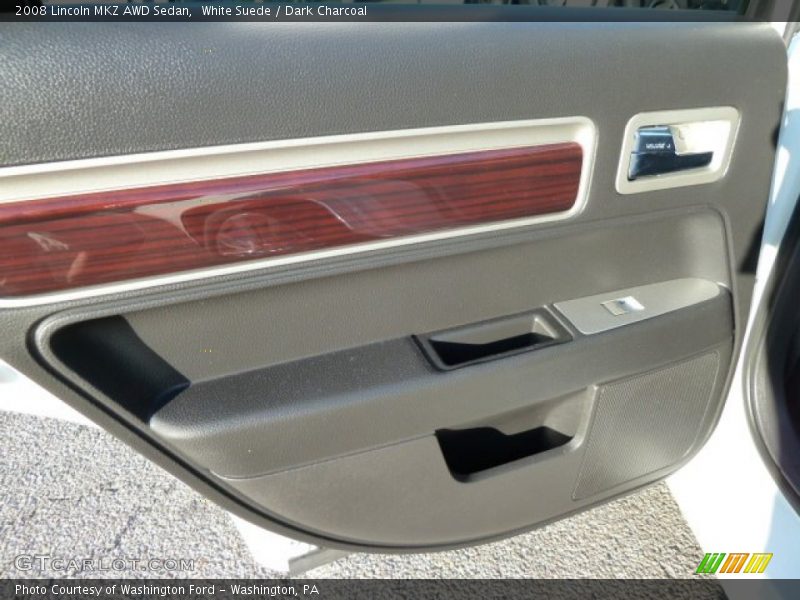 White Suede / Dark Charcoal 2008 Lincoln MKZ AWD Sedan