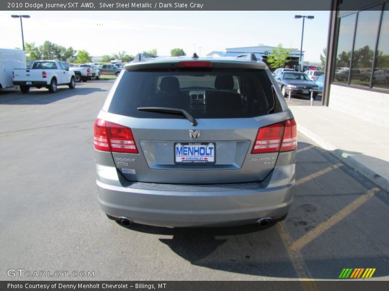 Silver Steel Metallic / Dark Slate Gray 2010 Dodge Journey SXT AWD
