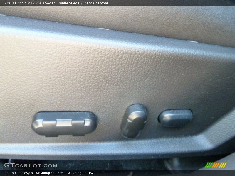 White Suede / Dark Charcoal 2008 Lincoln MKZ AWD Sedan