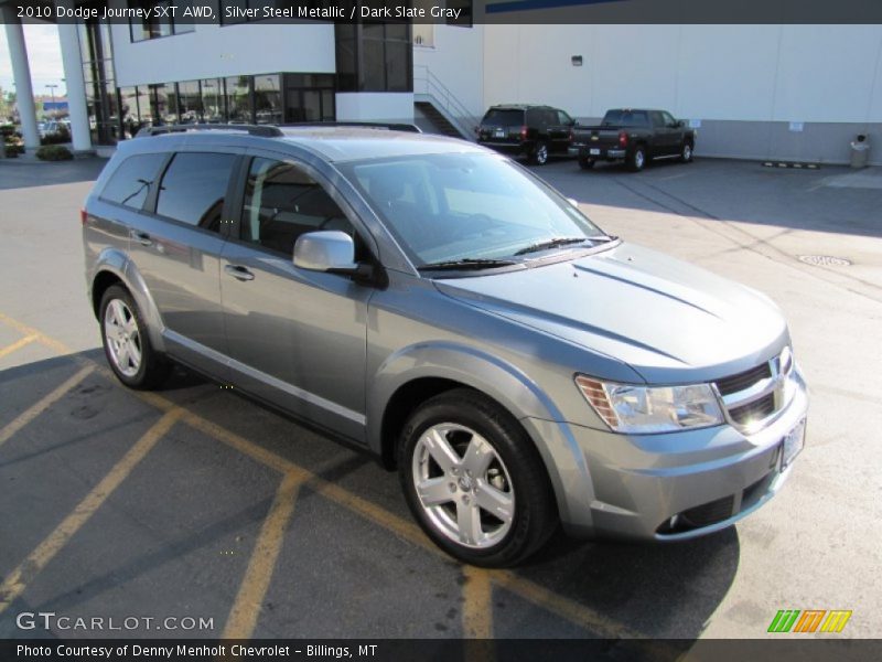 Silver Steel Metallic / Dark Slate Gray 2010 Dodge Journey SXT AWD