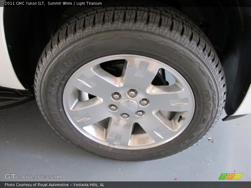 Summit White / Light Titanium 2011 GMC Yukon SLT