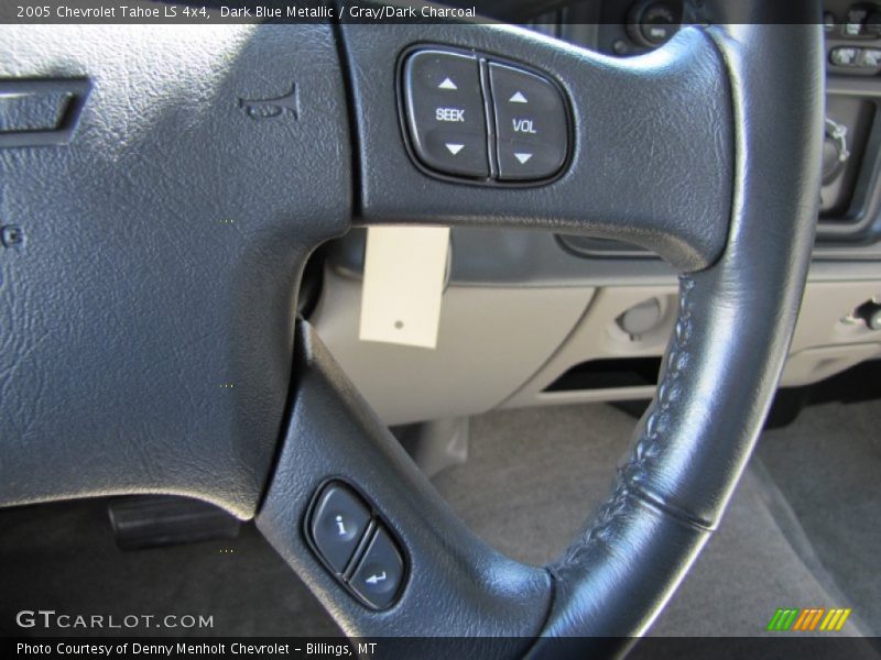 Dark Blue Metallic / Gray/Dark Charcoal 2005 Chevrolet Tahoe LS 4x4