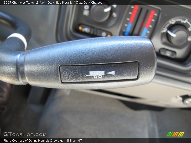 Dark Blue Metallic / Gray/Dark Charcoal 2005 Chevrolet Tahoe LS 4x4
