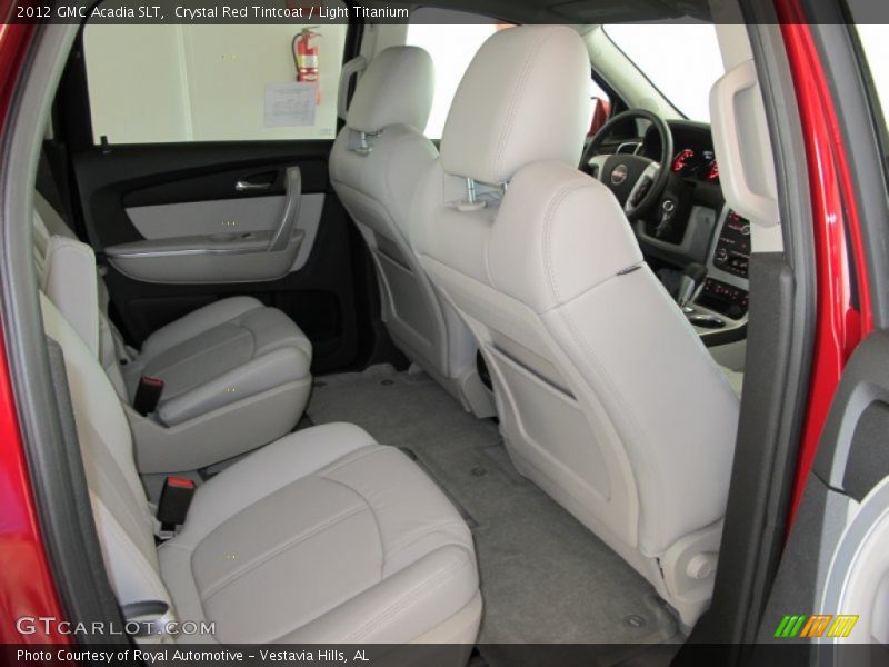  2012 Acadia SLT Light Titanium Interior