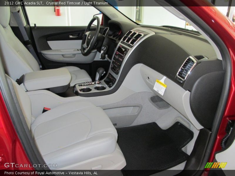 2012 Acadia SLT Light Titanium Interior