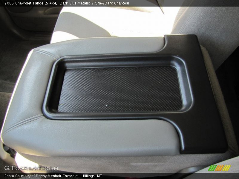 Dark Blue Metallic / Gray/Dark Charcoal 2005 Chevrolet Tahoe LS 4x4