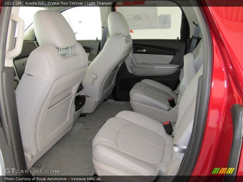  2012 Acadia SLT Light Titanium Interior
