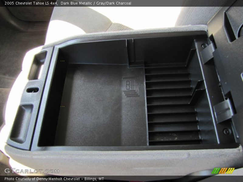 Dark Blue Metallic / Gray/Dark Charcoal 2005 Chevrolet Tahoe LS 4x4