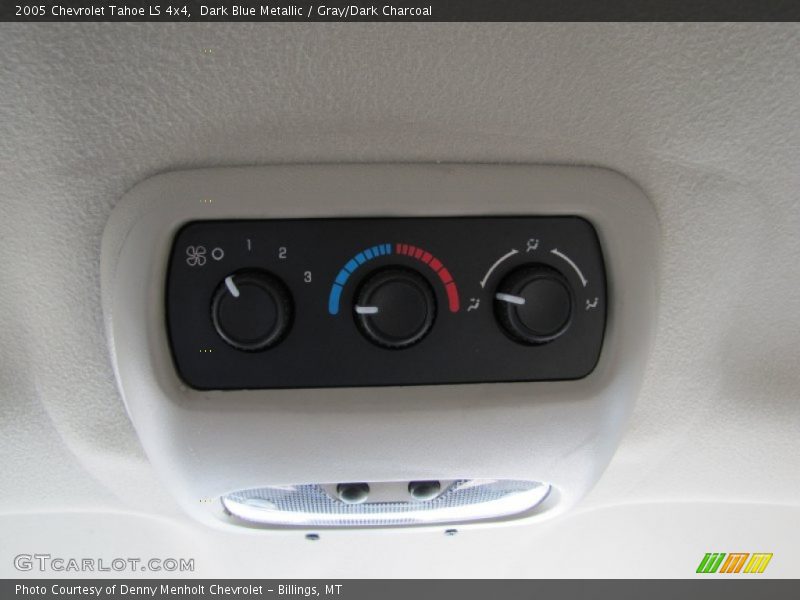 Dark Blue Metallic / Gray/Dark Charcoal 2005 Chevrolet Tahoe LS 4x4