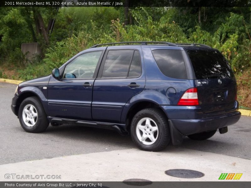 Azure Blue Metallic / Java 2001 Mercedes-Benz ML 320 4Matic