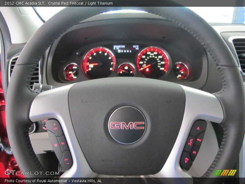  2012 Acadia SLT Steering Wheel