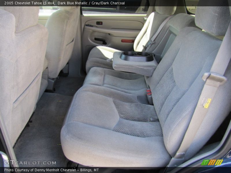 Dark Blue Metallic / Gray/Dark Charcoal 2005 Chevrolet Tahoe LS 4x4