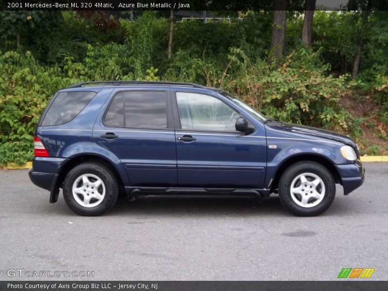 Azure Blue Metallic / Java 2001 Mercedes-Benz ML 320 4Matic