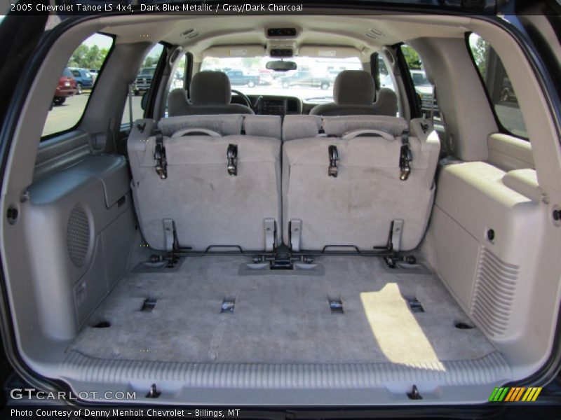 Dark Blue Metallic / Gray/Dark Charcoal 2005 Chevrolet Tahoe LS 4x4