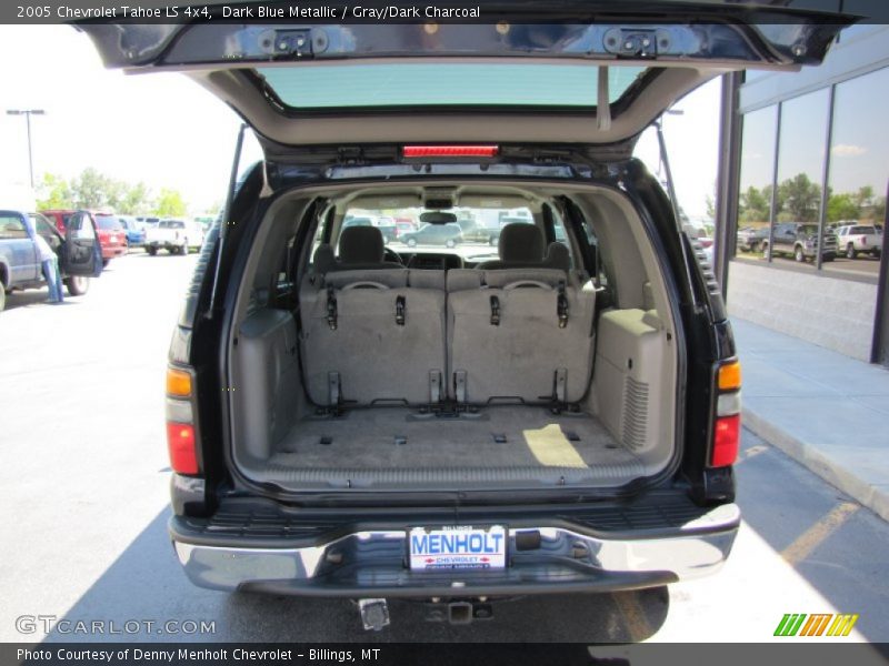 Dark Blue Metallic / Gray/Dark Charcoal 2005 Chevrolet Tahoe LS 4x4