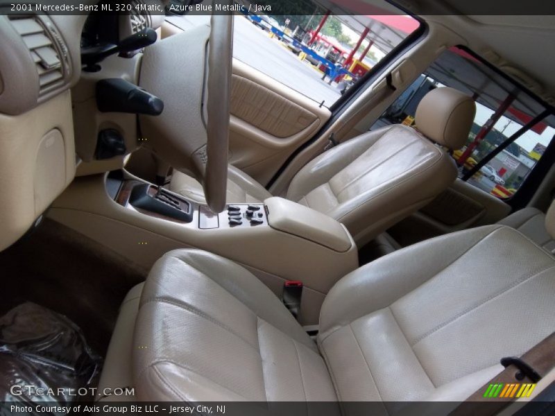 Azure Blue Metallic / Java 2001 Mercedes-Benz ML 320 4Matic