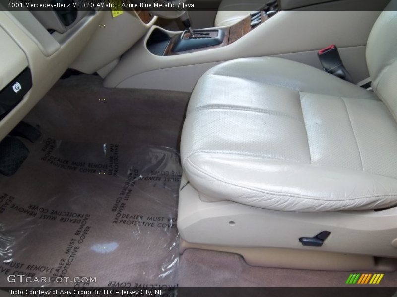 Azure Blue Metallic / Java 2001 Mercedes-Benz ML 320 4Matic