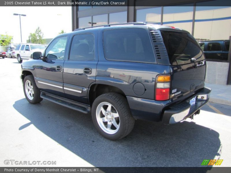 Dark Blue Metallic / Gray/Dark Charcoal 2005 Chevrolet Tahoe LS 4x4