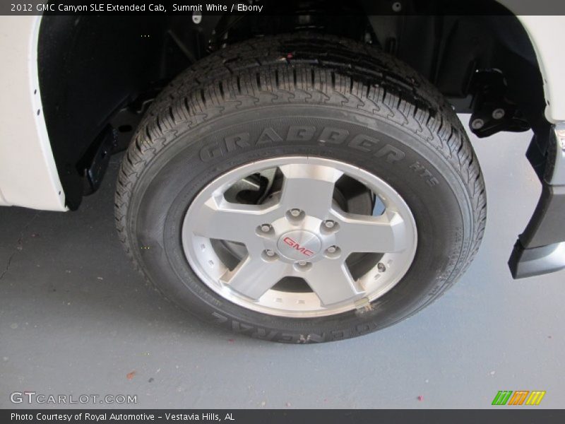  2012 Canyon SLE Extended Cab Wheel