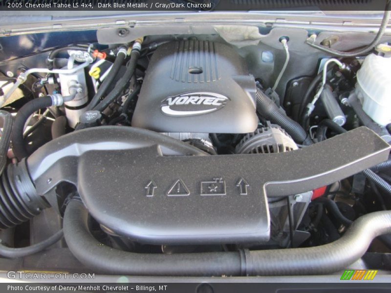 Dark Blue Metallic / Gray/Dark Charcoal 2005 Chevrolet Tahoe LS 4x4